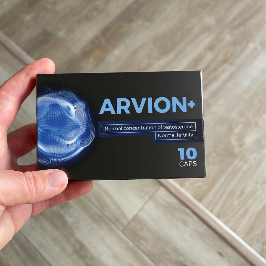 Arvion+ – kapsuly v čiernej krabičke, 10 kusov