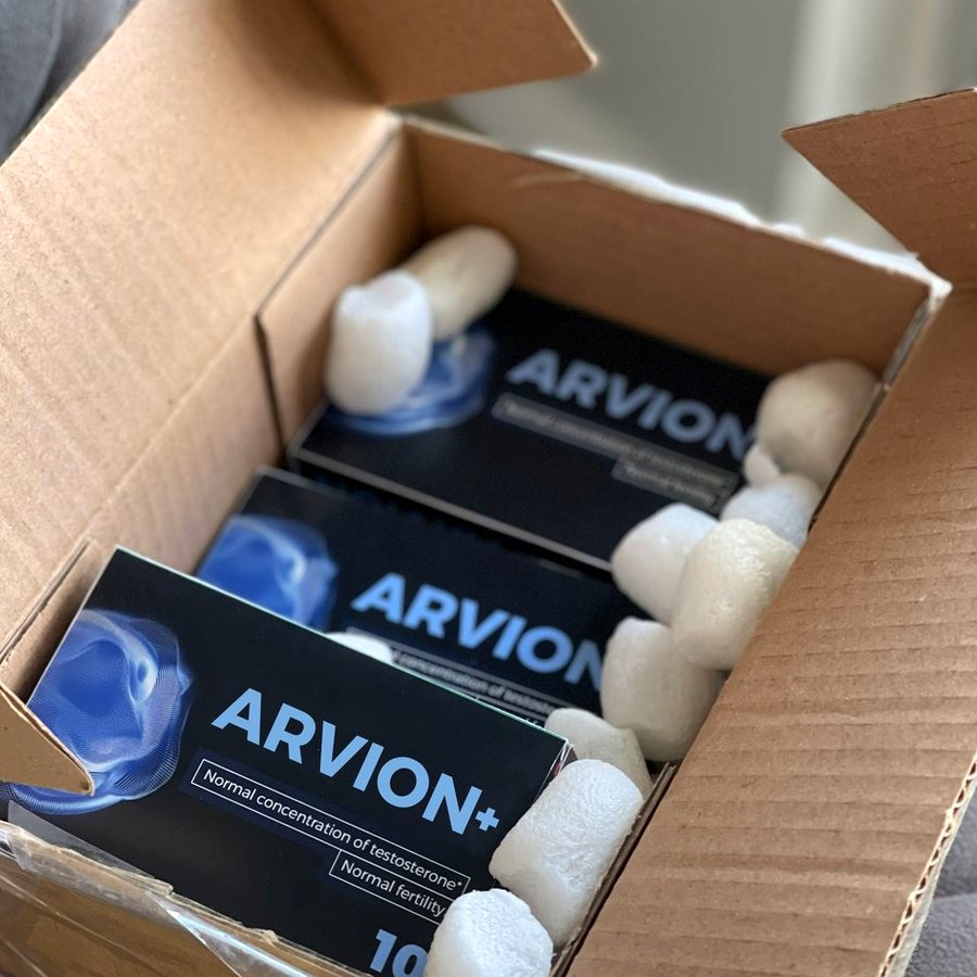 Arvion+ – kapsuly v čiernej krabičke, 10 kusov