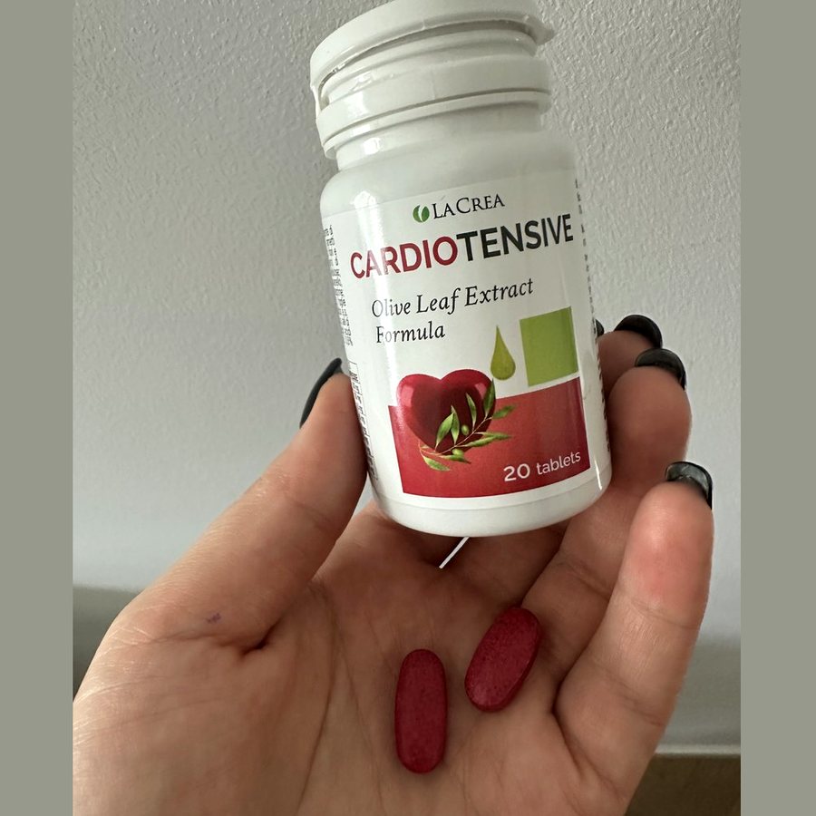 Cardiotensive – 1 fľaštička — 20 ružových tabliet na začiatok