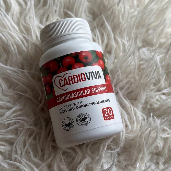CardioViva – kapsuly v bielej fľaštičke s krabičkou, 20 kusov