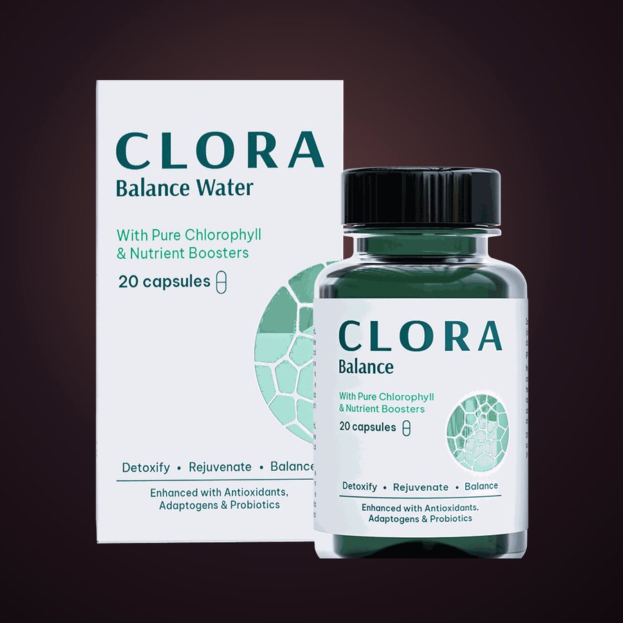 Clora Balance – kapsuly v tmavozelenej fľaštičke, 20 ks