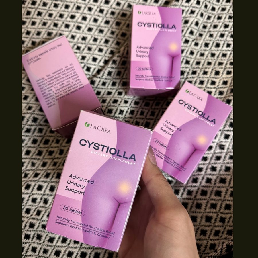 Cystiolla – 2 fľaštičky — jedna do práce, druhá domov