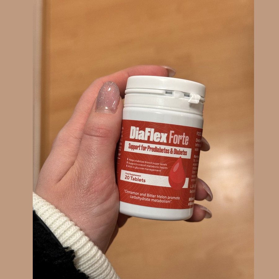 DiaFlex Forte – tablety vo fľaštičke s krabičkou, 20 kusov