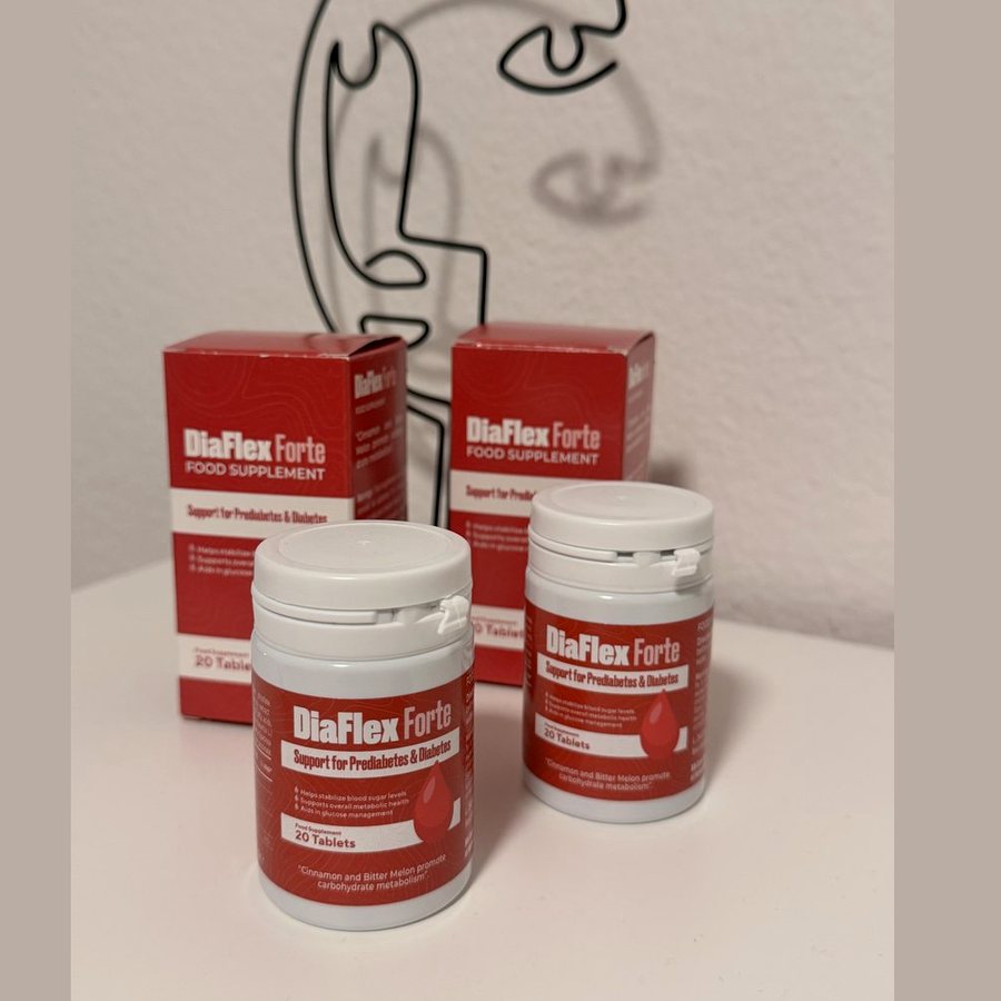 DiaFlex Forte – 2 fľaštičky — pre dlhšie užívanie bez prestávky