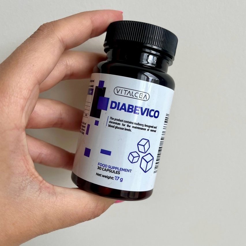 Diabevico – kapsuly vo fľaštičke, 30 ks (17 g)