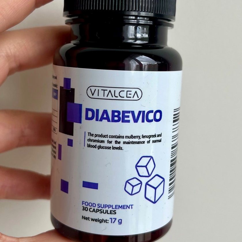 Diabevico – kapsuly vo fľaštičke, 30 ks (17 g)
