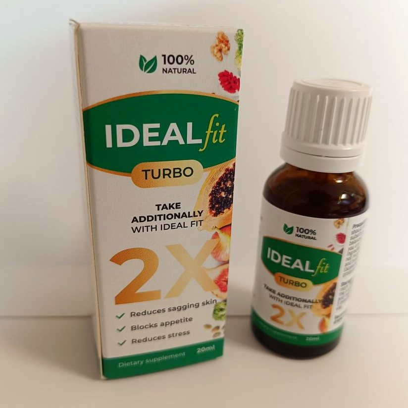 IdealFit Turbo – 2 fľaštičky — pre dvoch v domácnosti