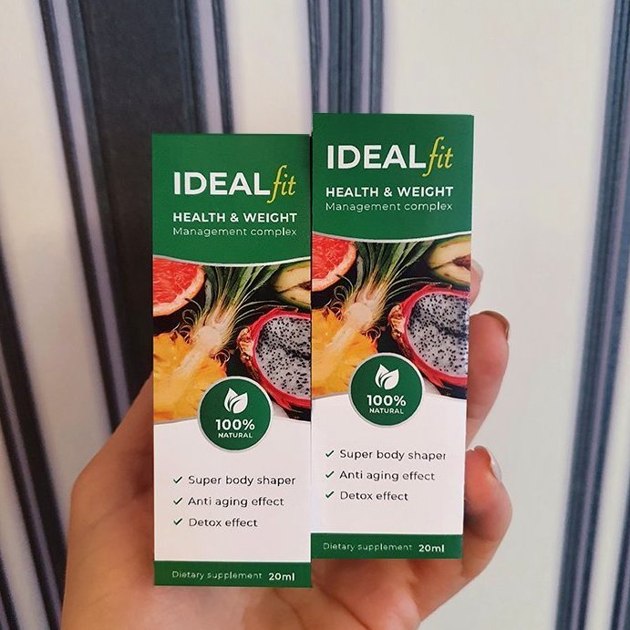 IdealFit – kvapky v 20 ml fľaštičke s kvapkadlom
