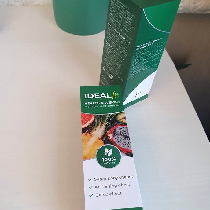 IdealFit – kvapky v 20 ml fľaštičke s kvapkadlom