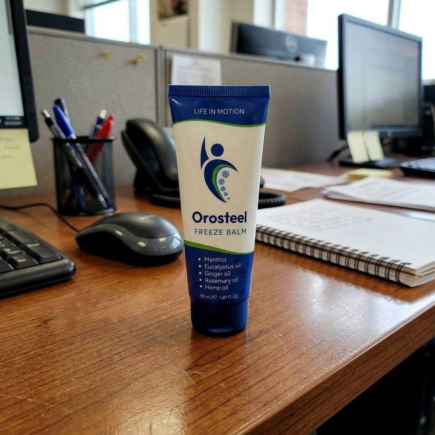 Orosteel – chladivý balzam v tube 50 ml