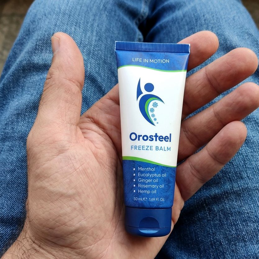 Orosteel – chladivý balzam v tube 50 ml
