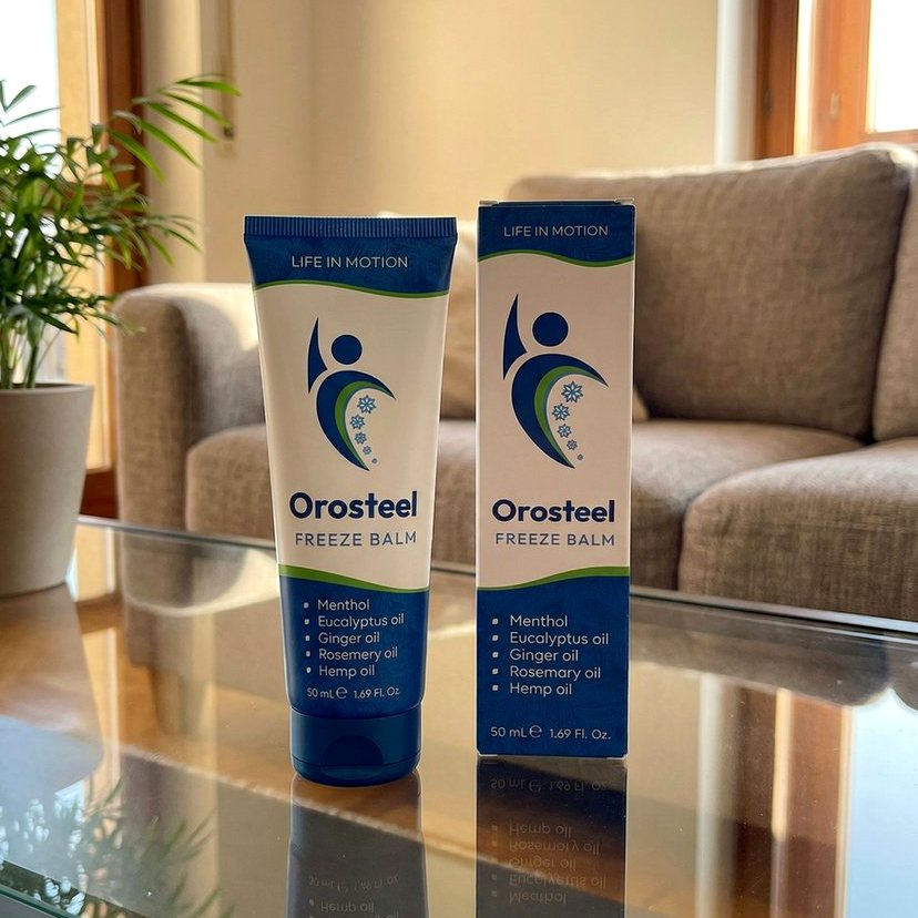 Orosteel – 2 tuby — jedna v šatni, druhá v kúpeľni